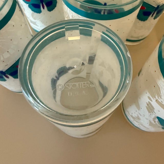 1970s Vintage Stotter Acrylic Ice Tea Tumbler Glasses, a Set of 11 For Sale - Image 5 of 10