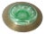 1930s Art Deco Large Green Glass Console Bowl For Sale