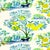 Schumacher X Josef Frank Citrus Garden Wallpaper in Pool For Sale