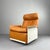 RZ62 High-Back Chair in Cinnamon-Colored Leather by Dieter Rams for Vitsœ, 1960s For Sale - Image 6 of 17