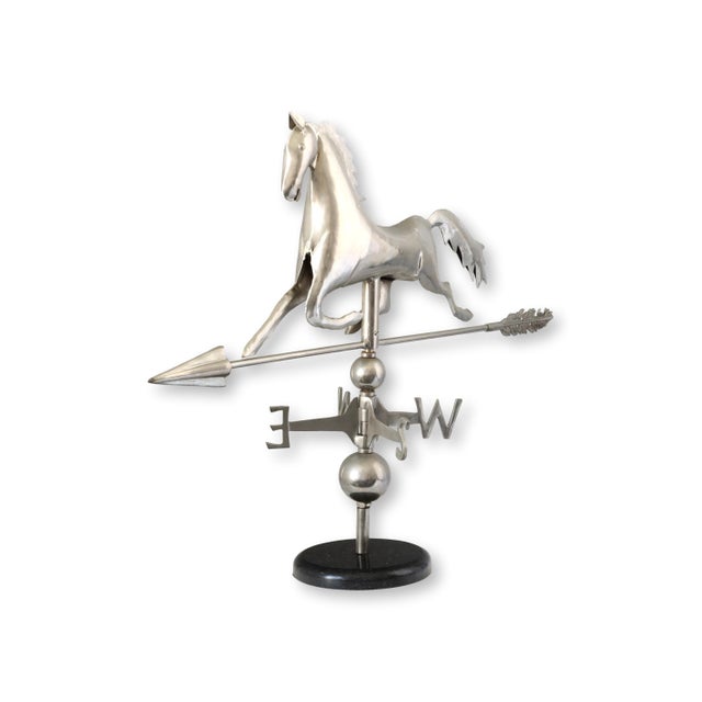 American Horse Weathervane on Base For Sale - Image 3 of 4