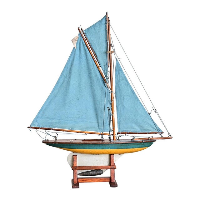 Scottish Pond Yacht Circa 1920 For Sale - Image 9 of 9