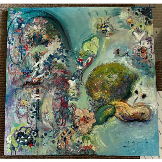 2020s Large Abstract, Original Oil Paintings, Gallery Art For Sale - Image 5 of 8