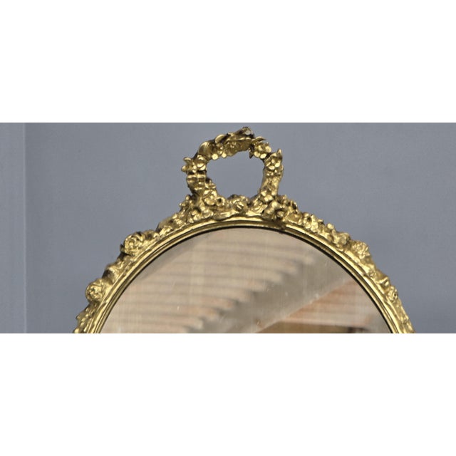 Mid 19th Century Victorian Gilt Dressing Table Mirror, 1850s For Sale - Image 5 of 16