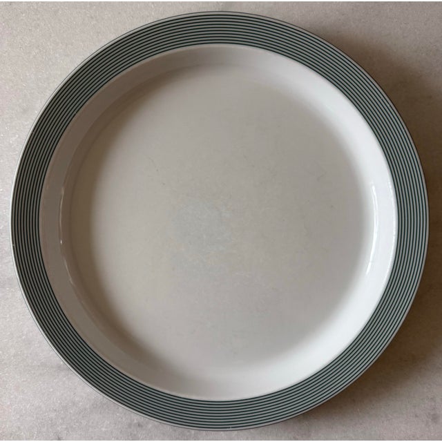 Late 20th Century Late 20th Century Set of Green Dansk Bistro Dinner Plates For Sale - Image 5 of 12