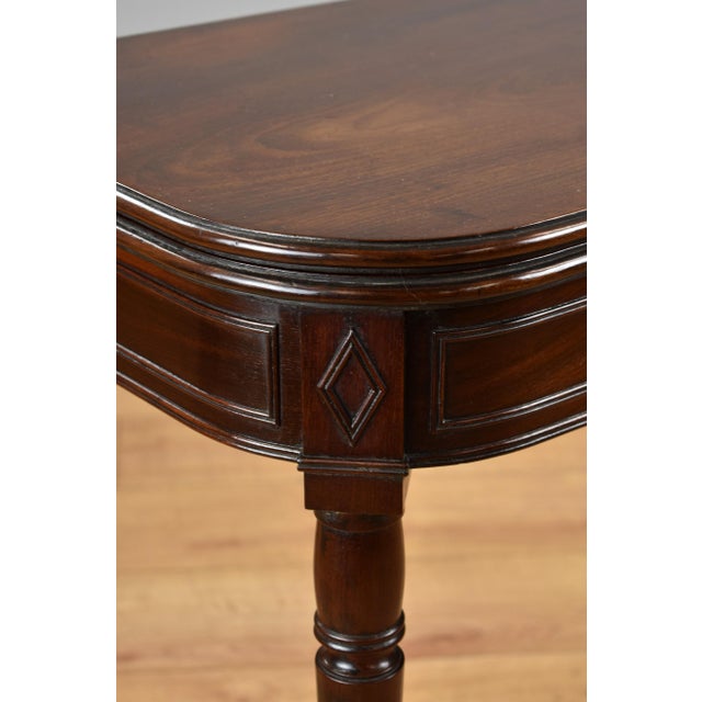 Georgian Mahogany Tea Table, 1810s For Sale - Image 3 of 6