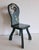 Pair of Vintage Hand-Painted Folk Art Chairs, Scandinavian Decorative Folk Chairs, Cottage Accent Chairs For Sale - Image 17 of 17