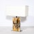 Modernist Rectilinear Table Lamps in Paneled Horn and Polished Nickel For Sale - Image 12 of 12