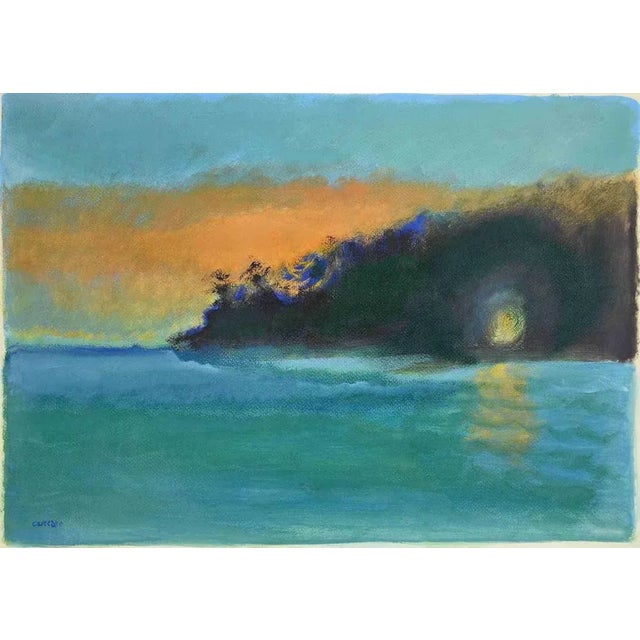 Roberto Cuccaro, Twilight, Original Drawing, 2000s For Sale - Image 3 of 3