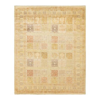 Mogul Collection Hand-Knotted Area Rug - Ivory 8' 5" x 10' 4" For Sale