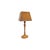 Neo-Classical Fluted Walnut Table Lamp on an Oval Base, 1940s For Sale - Image 18 of 18