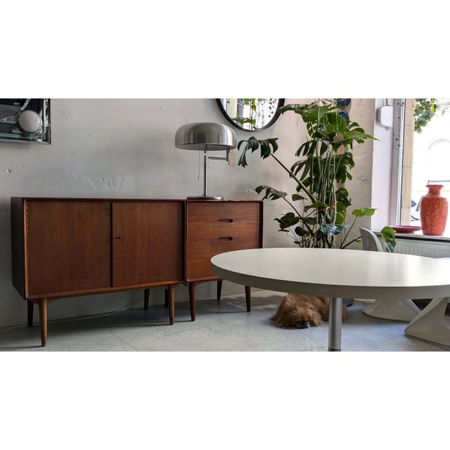 Round Sedia Coffee Table in White by Horst Brüning for Cor, 1970s For Sale - Image 4 of 7