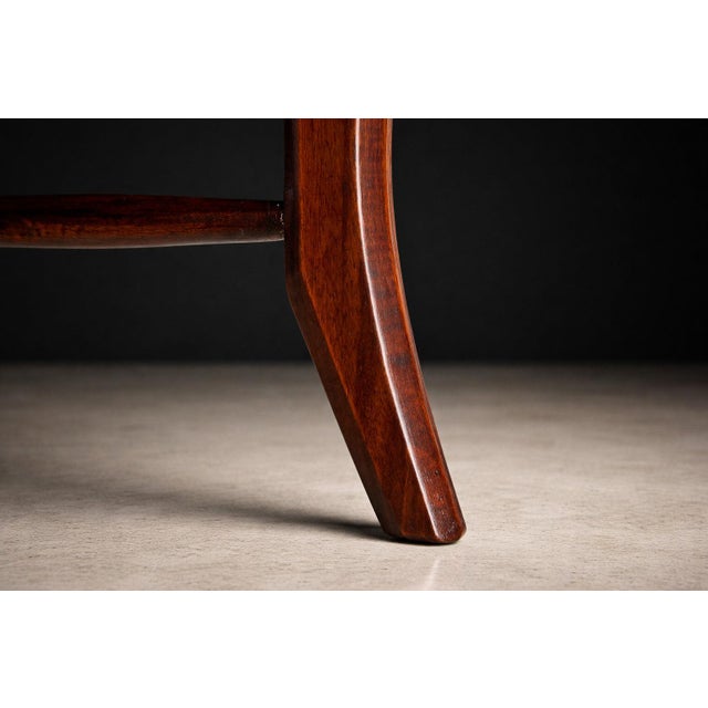 Maracanã Coffee Table in Rosewood & Travertine, Giuseppe Scapinelli, 1950s For Sale - Image 13 of 13