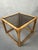Vintage Side Table in Bamboo and Glass, 1970s For Sale - Image 9 of 9
