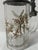Covered Beer Mug in Enameled Glass For Sale - Image 3 of 10