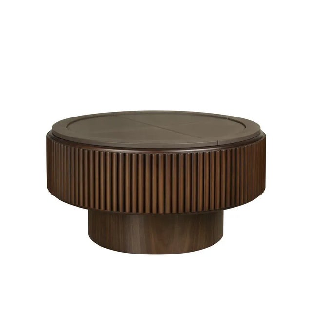 Brown Robert Center Table by Wood Tailors Club For Sale - Image 8 of 8