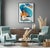 Size without the frame: 116 x 89 cm (45.7 x 35 in) Size including the frame: 118 x 91 cm (46.5 x 35.8 in) Barcelona based...