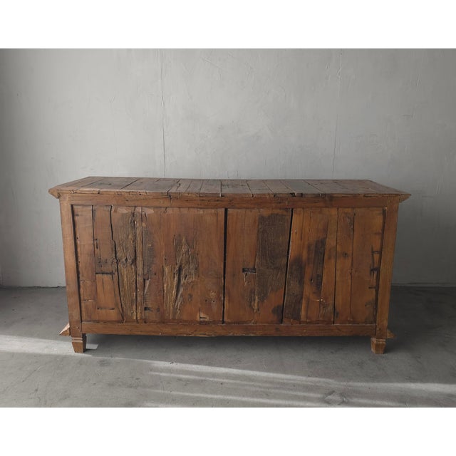 Massive Antique Rustic European Dresser Credenza For Sale - Image 12 of 12