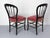 Set of Late 19th Century Napoleon III French Fabric and Painted Wood Chairs For Sale - Image 5 of 14
