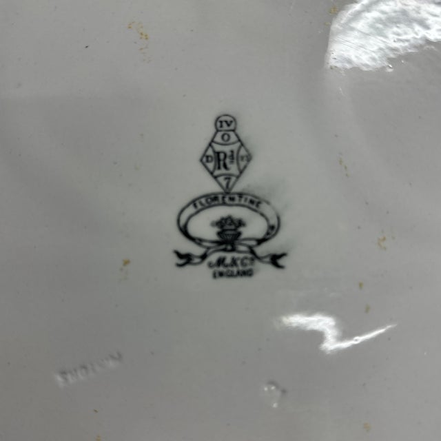 Mid 19th Century Large Regal Italian Carving Platter Minton Florentine Griffin Carving Platter !850"s For Sale - Image 5 of 9