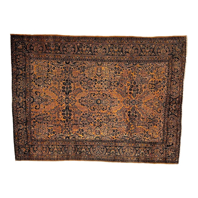 Antique Persian Lillihan, 8'6" X 11'4" For Sale