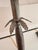 Contemporary Silvered Metal Table Lamps With Crystal Accents & Pleated Shades - A Pair For Sale - Image 3 of 9