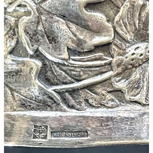 An Christofle Floral & Shield Napkin Ring For Sale In Atlanta - Image 6 of 6