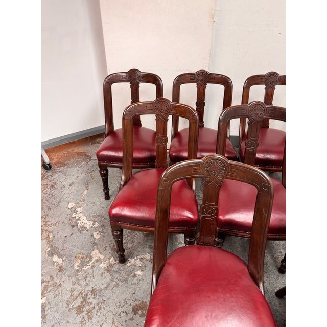 Antique Victorian Dining Chairs, Set of 10 For Sale - Image 10 of 11