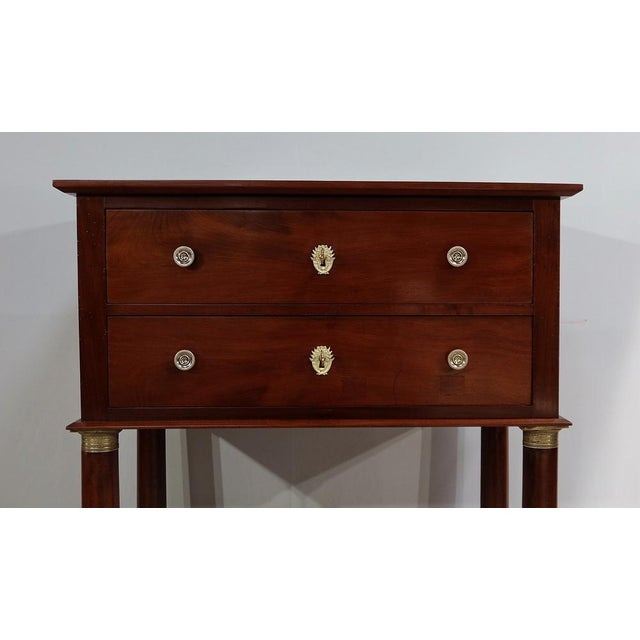 Wood Early 19th Century Empire Sideboard or Console Table with Drawers For Sale - Image 7 of 18