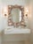 Vintage Handcrafted Coastal Seashell & Starfish Wall Mirror For Sale - Image 10 of 12