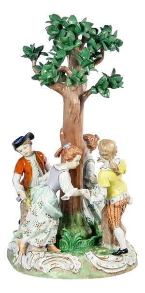 Porcelain Sculpture, Dresden, Germany, Early 1900s