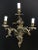 Vintage Bronze Wall Sconce, 1940s For Sale - Image 4 of 4