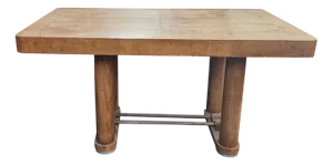 Italian Art Deco Walnut Table, 1930s
