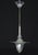 Transparent Elegant Art Decò Murano Glass Lantern by Barovier E Toso Pendant Light, 1950 For Sale - Image 8 of 17