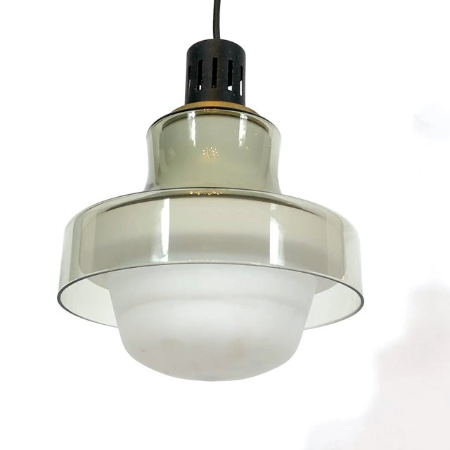 Mid-Century Brass Pendant Lamp from Stilnovo, 1950s For Sale - Image 9 of 10