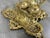 Vintage French Ornate Brass Inkwell For Sale - Image 9 of 12