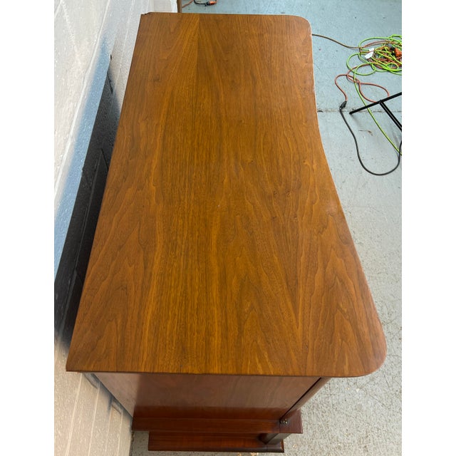 Mid-Century Modern Walnut Highboy Dresser For Sale - Image 10 of 18