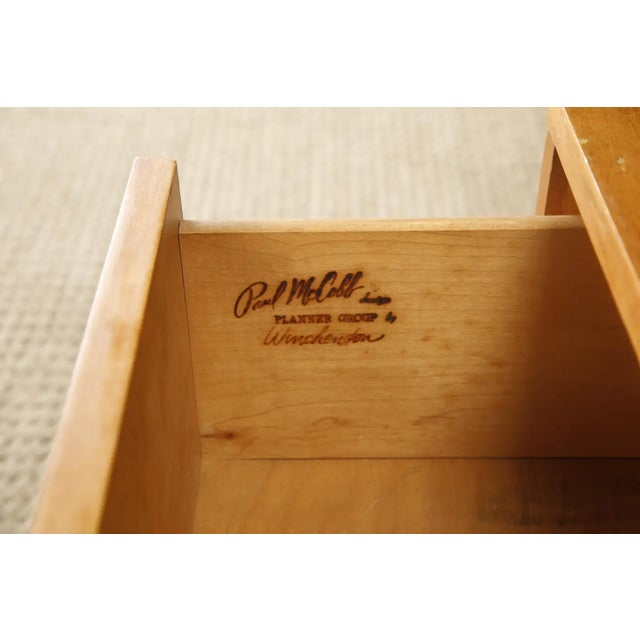 Paul McCobb for Winchendon Planner Group Nightstand / End Table, 1950s, Signed For Sale - Image 15 of 18