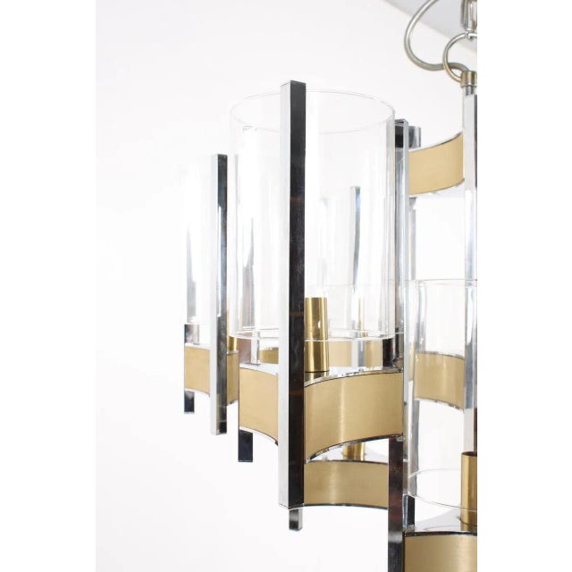 Mid-Century Italian Chandelier by Gaetano Sciolari, 1960s For Sale - Image 6 of 12