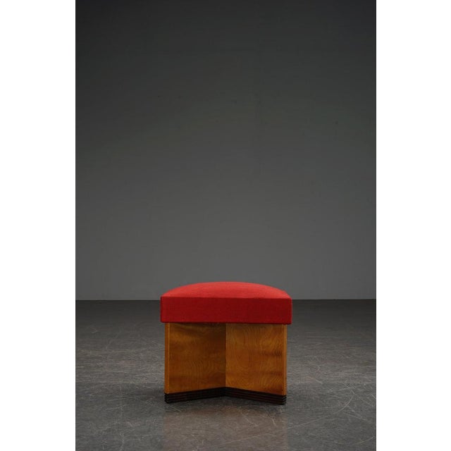 Art Deco Stool, 1930s For Sale - Image 4 of 14
