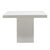 Contemporary Catalina White Concrete Outdoor Dining Table For Sale - Image 3 of 5