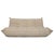 Togo 3-Seater Sofa in Cream Fabric By Michel Ducaroy for Ligne Roset For Sale - Image 17 of 17