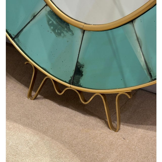 Late 29th Century Cristal Arte Large Scale Oval Floor Mirror For Sale - Image 18 of 18