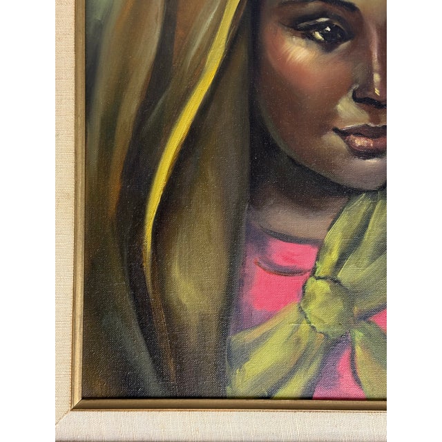 J. Lamm Portrait Oil Painting, Framed For Sale - Image 9 of 12