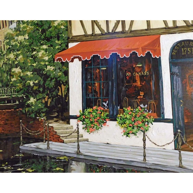 Viktor Shvaiko the Drake Framed Hand Embellished Artwork on Canvas Ed#2/350 For Sale - Image 4 of 8