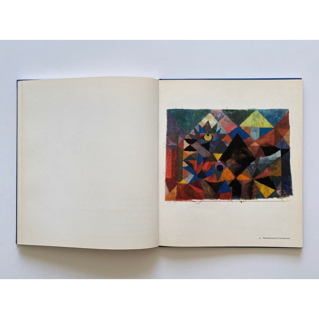 Paul Klee " Watercolors Drawings Writings " Vintage 1969 Lithograph Print Mid Century Modernist Hardcover Art Book For Sale - Image 14 of 18