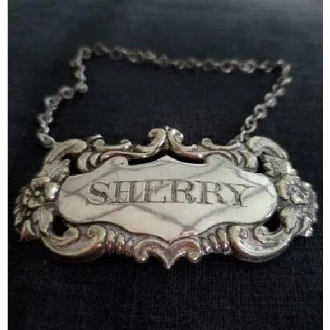 1960s Decanter Tag | Sherry For Sale - Image 4 of 4