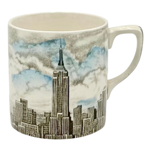 Vintage Johnson Brothers Empire State Building Nyc Demitasse Cup