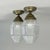 Art Deco Frosted Glass and Burnished Brass Flush Mounts, Austria, 1920s, Set of 2 For Sale - Image 14 of 16