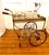 Swedish Art Deco Style Brass Bar Cart attributed to Josef Frank, 1950s For Sale - Image 9 of 10